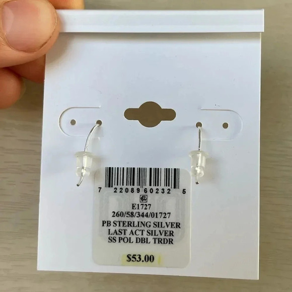 Giani Bernini Sterling Silver Earrings, NEW⭐️ - Picture 4 of 7